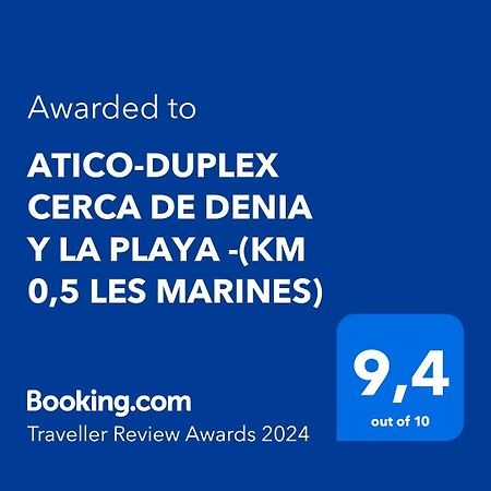 Atico-Duplex Cerca De Denia Y La Playa - Appartement Buitenkant foto